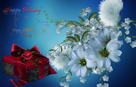 Яркая, красивая открытка с днём рождения любимой жене с текстом, с пожеланием и стихом! Дорогоая женушка, с днём рождения! Открытка с Днем Рождения, цветы, подарок. Скачать открытку на день рождения жене, любимой женщине бесплатно онлайн! скачать открытку бесплатно | 123ot