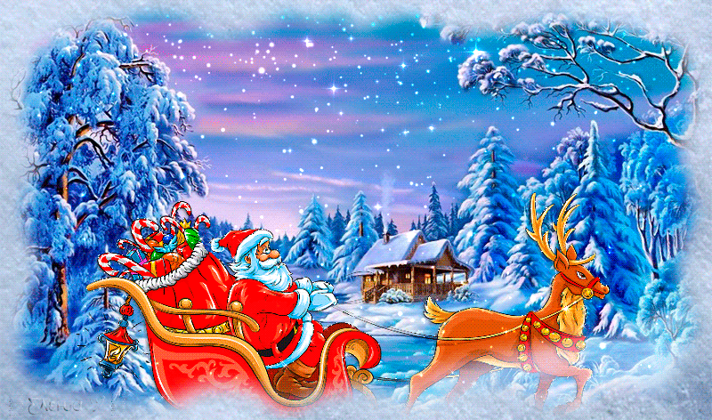 Новые открытки, картинки, гифки на новый год! Поздравление с новым 2019 годом! Новогоднего, мандаринового настроения всем! Пусть дед мороз и снегурочка подарят Вам счастье! (Красивое поздравление на whatsApp, поделиться картинкой в соц. сетях!) скачать открытку бесплатно | 123ot