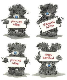 Открытка, картинка, с днем рождения, поздравление, с днём рождения, день рождения, мишка Тэдди. Открытки  Открытка, картинка, с днем рождения, поздравление, с днём рождения, день рождения, мишка Тэдди, прикол скачать бесплатно онлайн скачать открытку бесплатно | 123ot